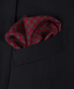 Red Green Pocket Square