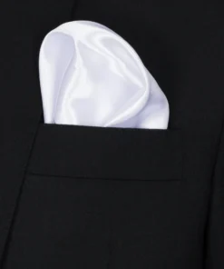 White Pocket Square